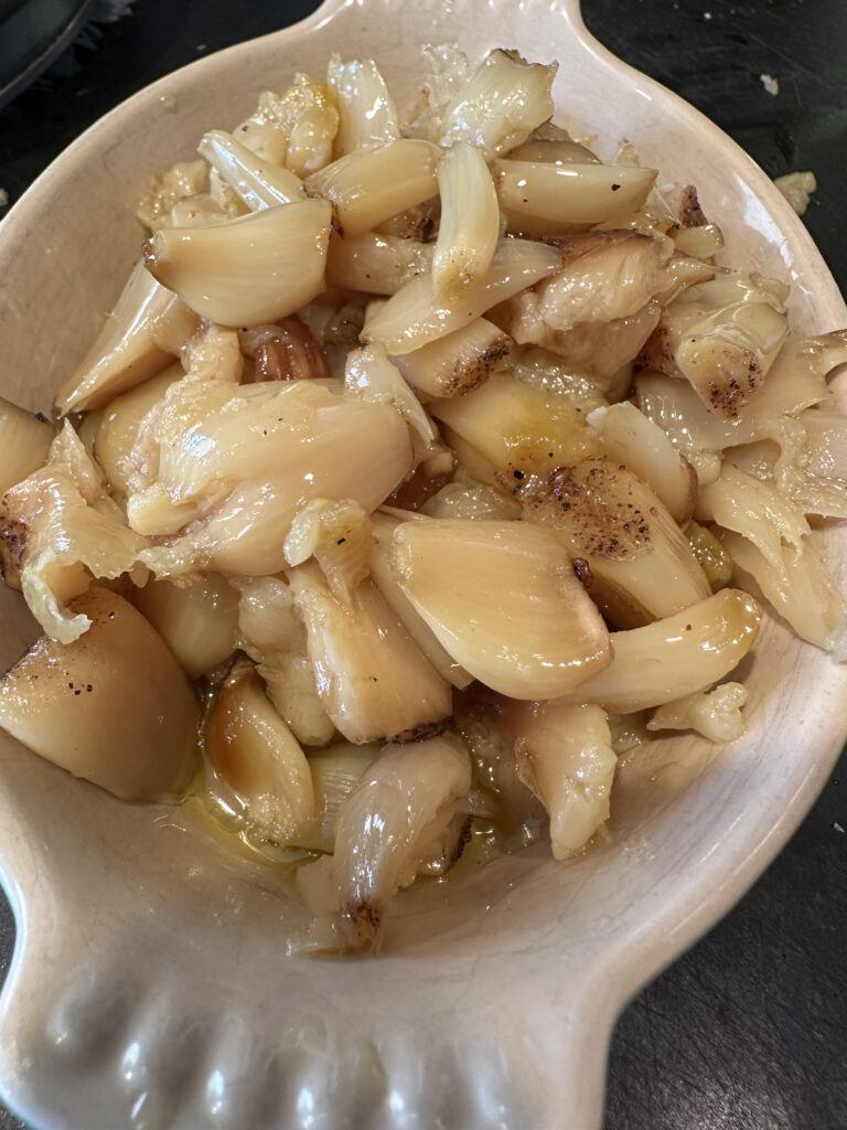 Yummy roasted garlic