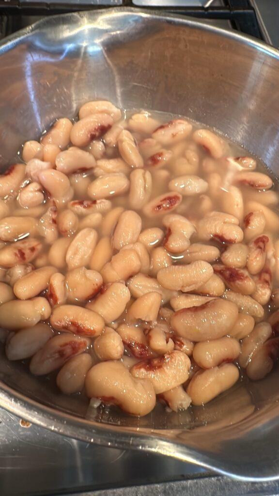 Beans for refried bean preparation