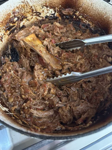 3+ hours later, pulled pork is ready